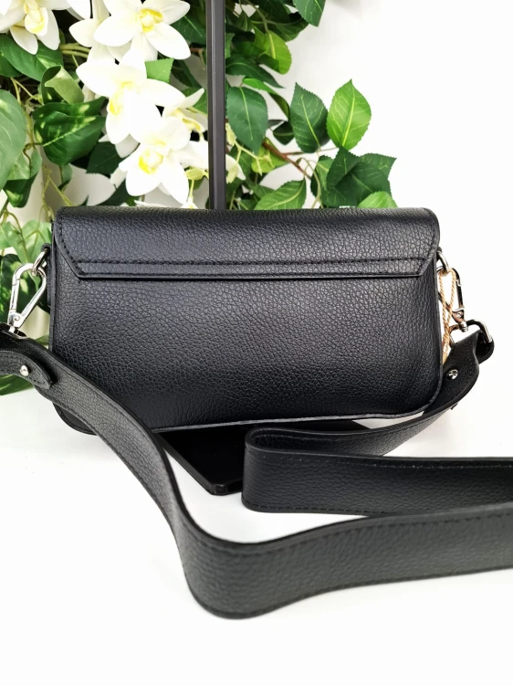 vera pelle torebka skórzana czarna