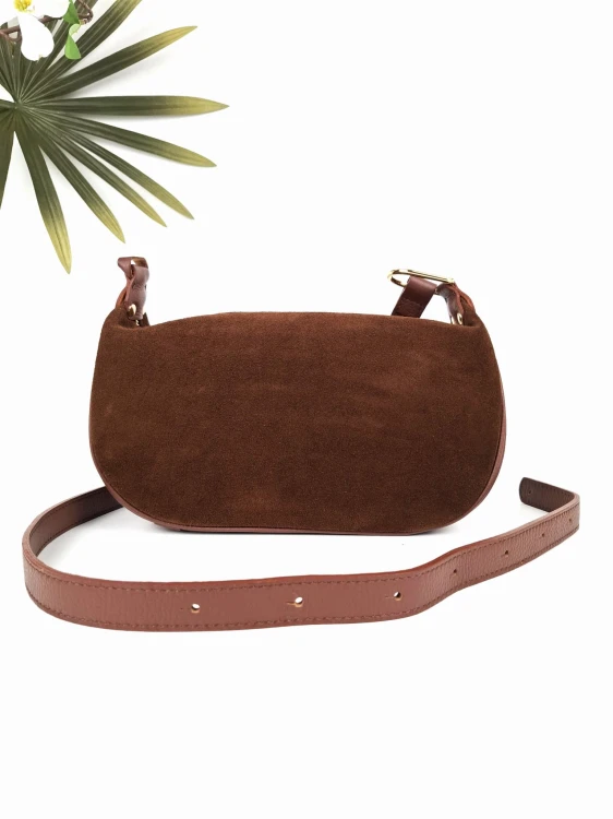 vera pelle torebka brązowa