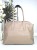 Torebka shopper skora naturalna taupe duza