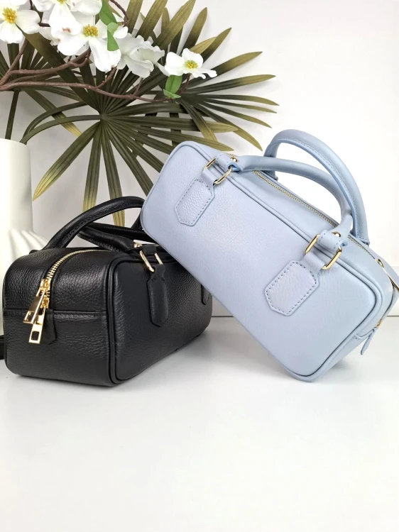 vera pelle czarna  torebka jamnik  laura biaggi ehrabina