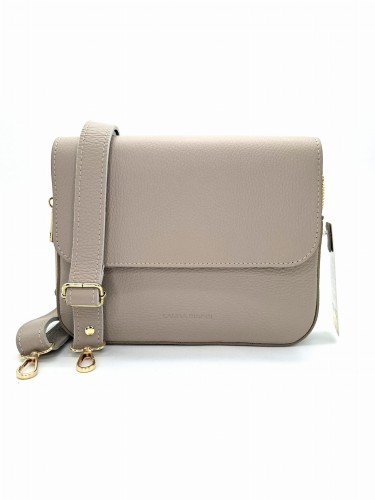 torebka damska laura biaggi bez taupe jasny