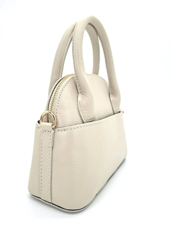 beżowa torebka skórzana mała Betty w Butik Hrabina