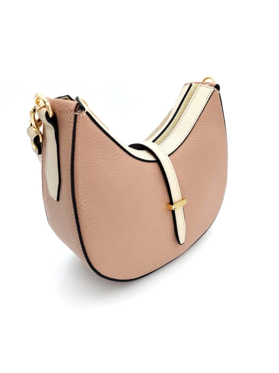 włoska torebka skórzana z języczkiem - model na lato