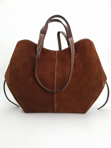 vera pelle torba shopper duża A4 złożona