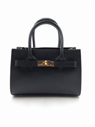 torebka ze skóry naturalnej  czarna mała elegancka na ramię lub do ręki