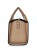 tom &amp; eva torebka listonoszka kuferek beżowy widok z boku