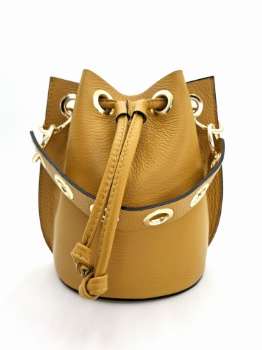 żółta torebka damska musztardowa