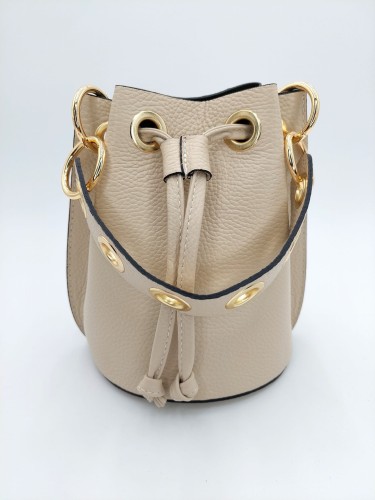 jasna torebka damska worek borse in pelle