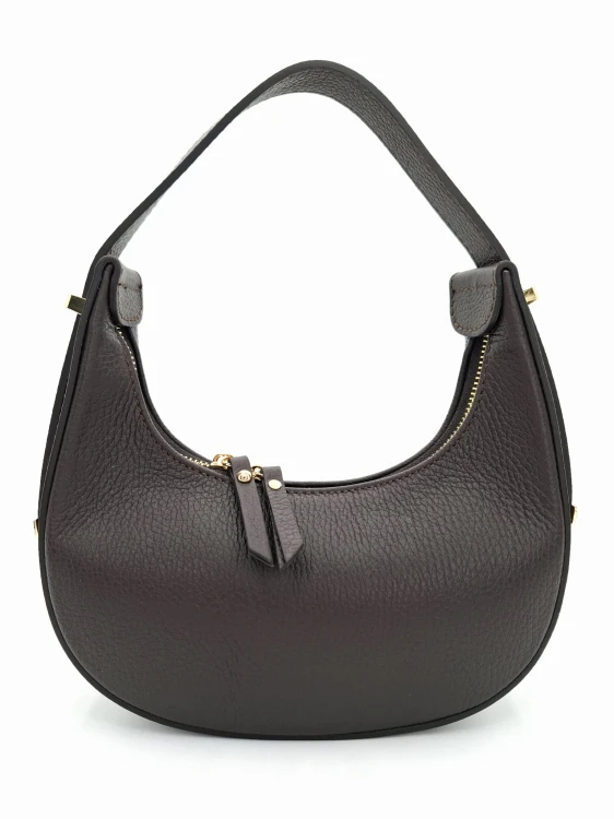 brązowa torebka wizytowa elegancka