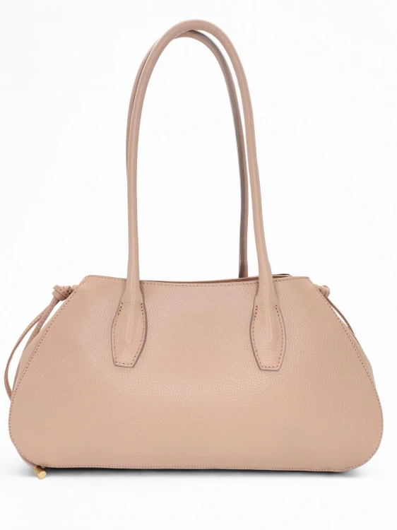 vera pelle torba skórzana jamnik różowa