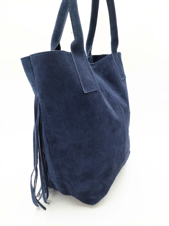 granatowa torebka zamszowa shopper.jpg